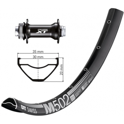 PK 29" Deore XT cz.TA 15 110mm