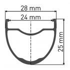 Tyl. kolo DTSw. GRC1600 Spline 650B DB