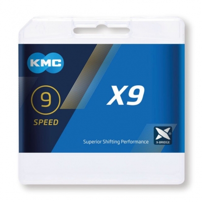 łańcuch KMC X9 Ti-N gold