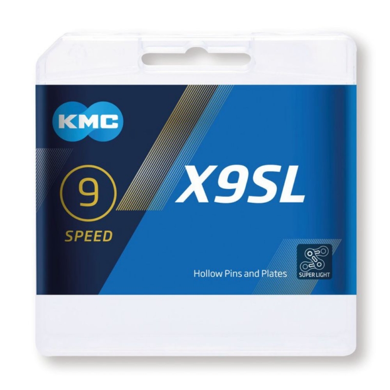 łańcuch KMC X9SL Ti-N gold