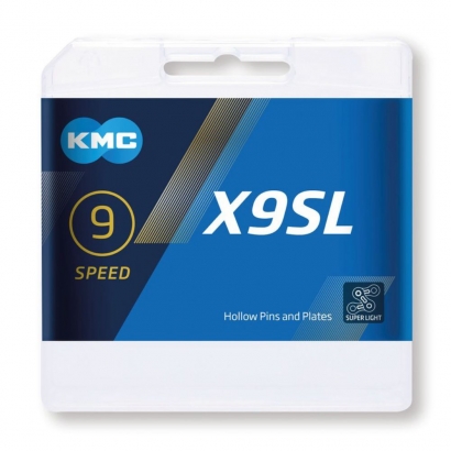 łańcuch KMC X9SL Ti-N gold