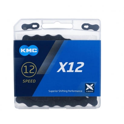 łańcuch KMC X12 czarny Tech