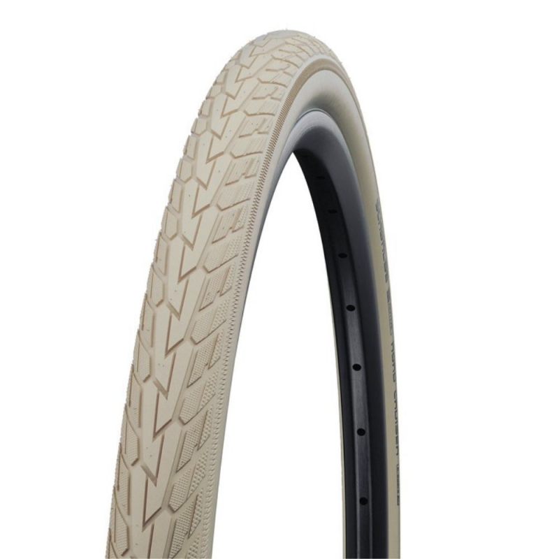 Opona Schwalbe Road Cruiser biała drut 26x1.75