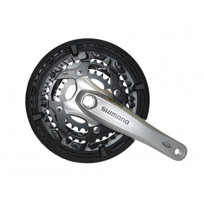 zeb. ShimanoT 521 48/36/26 175 mm srebrn