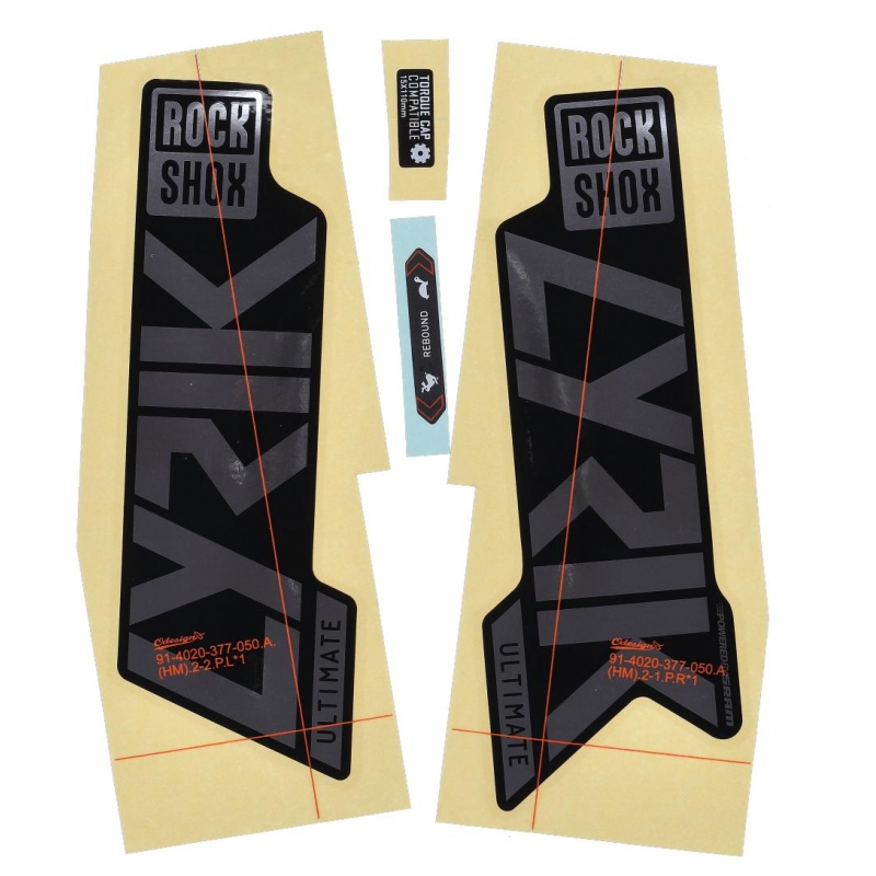 Rock Shox Lyrik Ultimate, Gabel Decal Kit