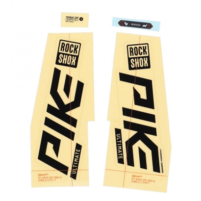 Rock Shox Pike Ultimate, Gabel Decal Kit