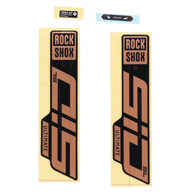 Rock Shox SID SL Ultimate, Gabel Decal Kit