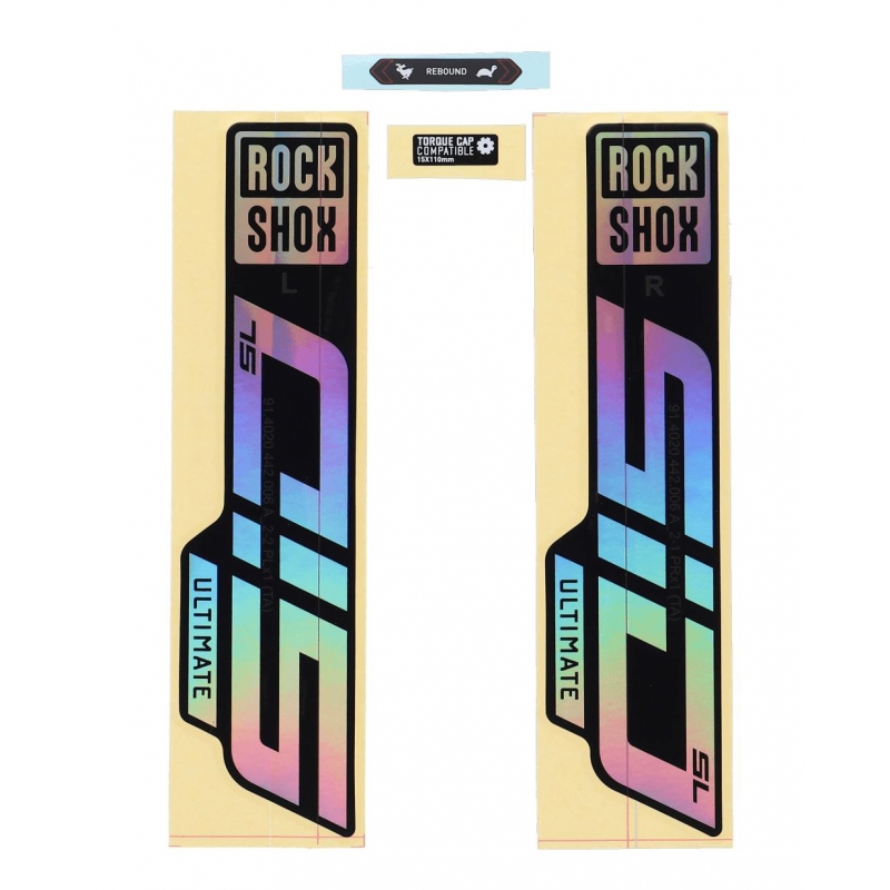 Rock Shox SID SL Ultimate, Gabel Decal Kit