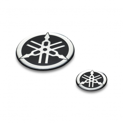 Oryginalny emblemat naklejka Yamaha, okrągły 27mm