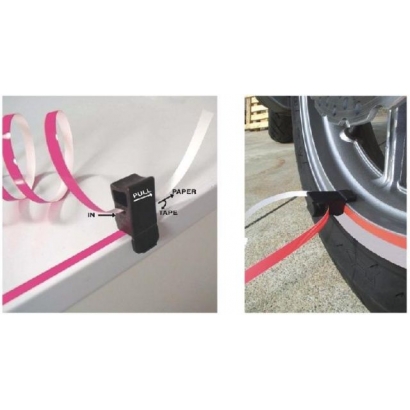 Naklejka na felgi Progrip Niebieska 7mt x 6mm z aplikatorem