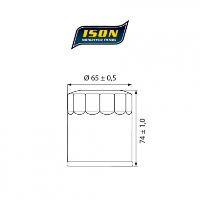 Filtr oleju ISON 156