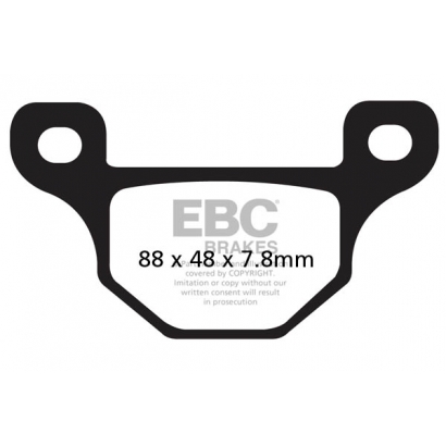 Klocki hamulcowe EBC FA481