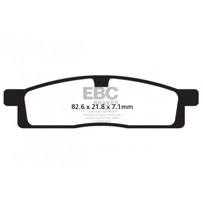 Klocki hamulcowe Yamaha DT 50/YZ 85 EBC FA119R