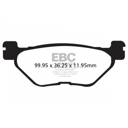 Klocki hamulcowe YAMAHA XP 500 EBC SFA319