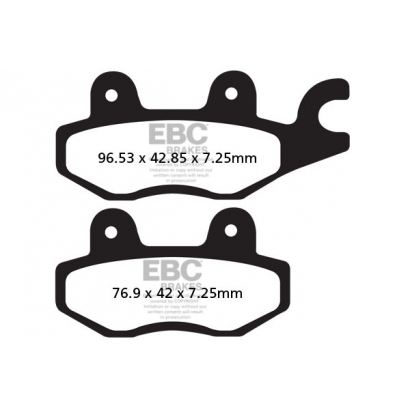 Klocki hamulcowe PEUGEOT VOX 110 EBC SFA635