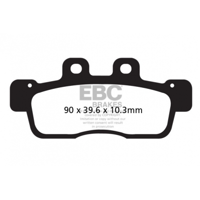 Klocki hamulcowe YAMAHA NCX Cygnus EBC SFA632