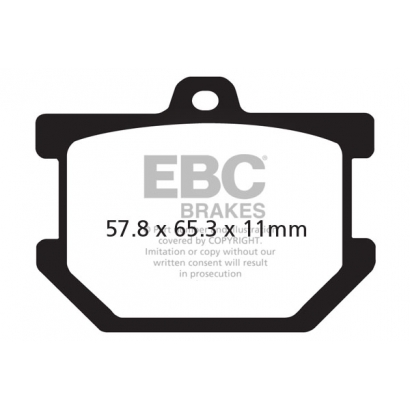 Klocki hamulcowe EBC FA034 do YAMAHA XS 650