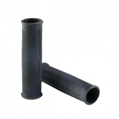 Bar grip DAB6 Ø27.5 mm black, length121 mm, open grip.end, Wulst Ø32 mm for Heinkel (VE 10 piece)