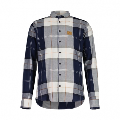 Blue Check Shirt, S