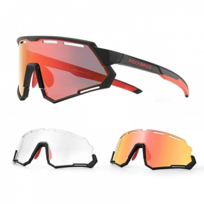 Okulary rowerowe polaryzacyjne + fotochromatyczne Rockbros SP246 (14210004001)
