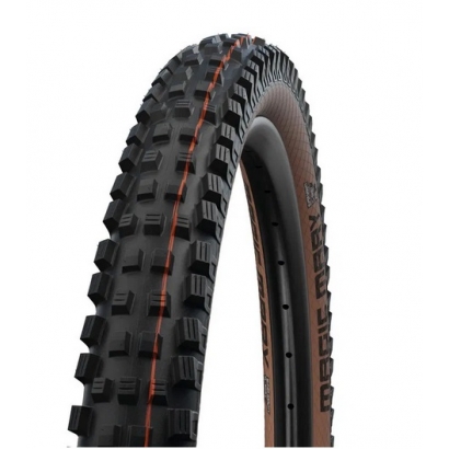 Opona 29x2.40 Schwalbe Magic Mary Super Gravity brąz bok