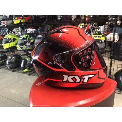 Kask Motocyklowy KYT NF-R Hyper Red XL