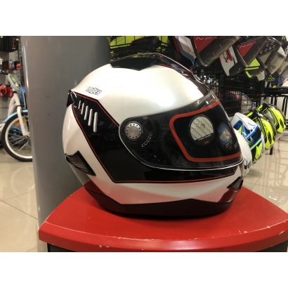 Kask motocyklowy LAZER KITE Karat czarny/biały MS
