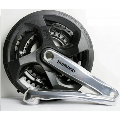 Korba Shimano FCM-131 48x38x28 170mm kwadrat srebrna OEM