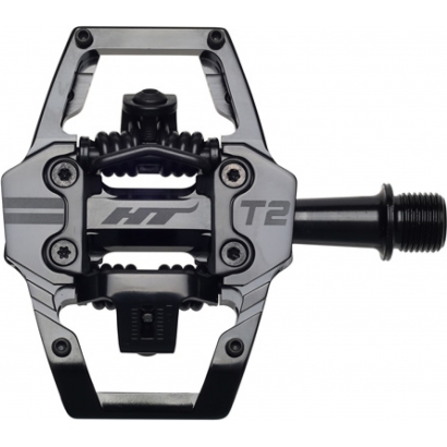 Pedały wpinane HT Components HT-T2 Stealth Black