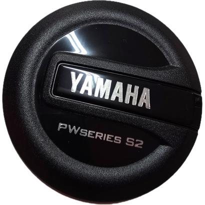 Dekiel osłona silnika Yamaha PW-S2, logo Yamaha