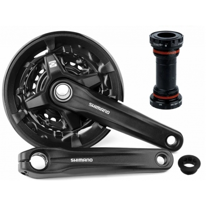 Korba SHIMANO ALTUS FC-MT210 3x9, 170mm, 40x30x22T + suport