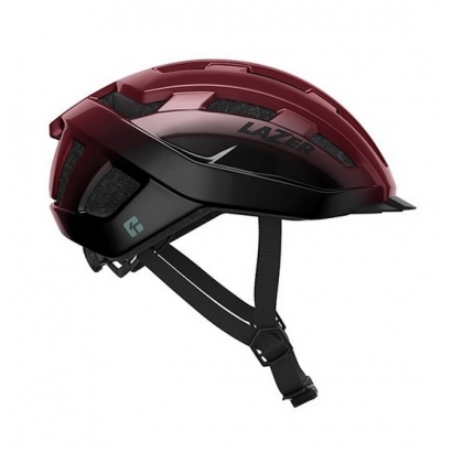 Kask rowerowy Lazer CODAX Kineticore Cosmic Berry Black Uni +net