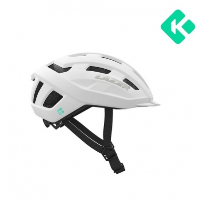 Kask rowerowy Lazer CODAX Kineticore Matte Full White Uni +net