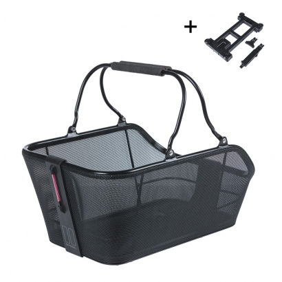 Kosz na bagażnik BASIL CENTO TECH FIBER NORDLICHT MIK 21L Haibike, Ghost, Lapierre