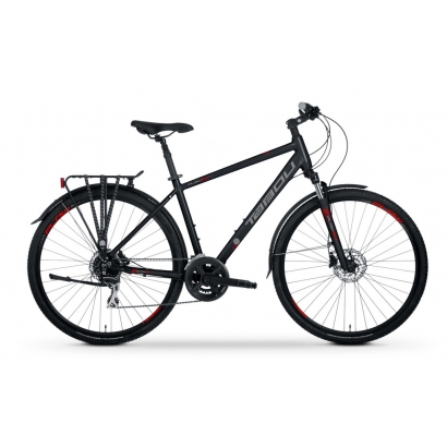 Rower TABOU FLOW 2.0 EQ czarno-czerwony