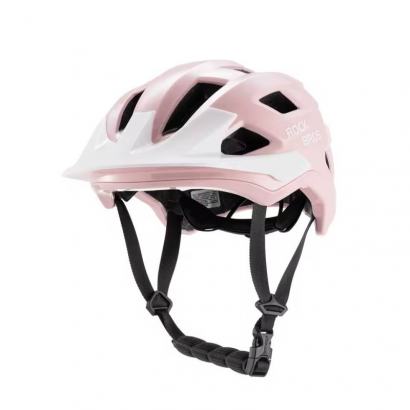 Kask rowerowy regulowany, lekki i bezpieczny MTB Rockbros 100050004 LK-67 różowy