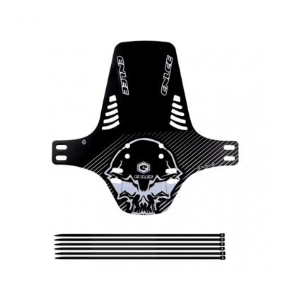 Błotnik rowerowy uniwersalny (wzór: skull) ROXAR ENLEE