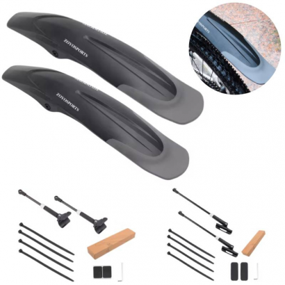 Błotniki ZOYOSPORTS MTB – Komplet na przód i tył (26-29 cali)