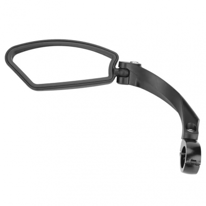 Lusterko rowerowe wsteczne, lewe, regulowane, głowica kulowa