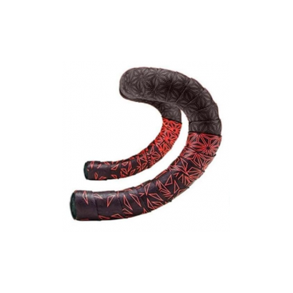 Owijka na kierownicę rowerową EVA Super Sticky Kush czarno-czerwona