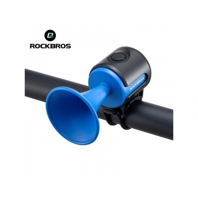 Dzwonek rowerowy elektryczny 120dB ROCKBROS EH2 niebieski (34210002002)