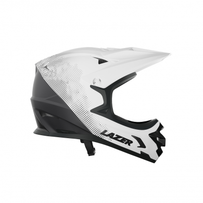 Kask fullface Lazer Kask Phoenix Matte Black White