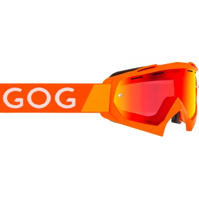 Gogle GOG SIREN Orange szyba Red mirror + szyba clear + zrywki