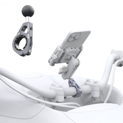 Uchwyt na kierownicę (22/25/28/32 mm) z kulą 1 cal Outplorer HM25