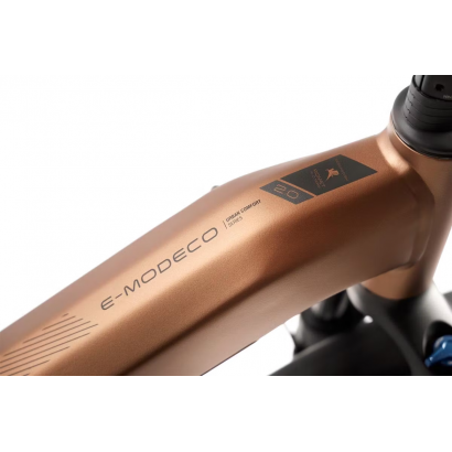 Rower elektryczny ROMET E-MODECO URB 2.0 540WH brąz-czarny