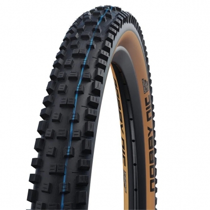 Opona 29x2.40 Schwalbe Nobby Nic kevlar Addix SpeedGrip SuperGround Bronze sidewall