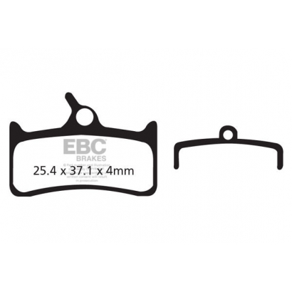 Klocki rowerowe EBC (organiczne wyczynowe) Shimano Xt /Grimeca 8 & 16 / Crag Dh / Slam / Hope CFA310