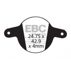 Klocki rowerowe EBC (organiczne wyczynowe) Magura Clara 2001/2002 & Louise 2002/2003 CFA326R