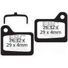 Klocki rowerowe EBC (organiczne wyczynowe) Shimano Deore Hydraulic BR-M555 2001-2002 CFA329R