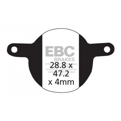 Klocki rowerowe EBC (organiczne) Magura Julie CFA331